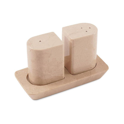 Salt and Pepper with tray - Set of 2