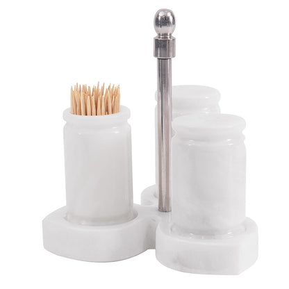 Salt and Pepper with tray - Set of 3