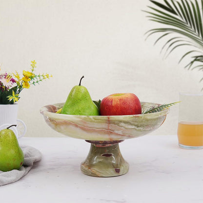 Pedestal Fruit Bowl - 25cm