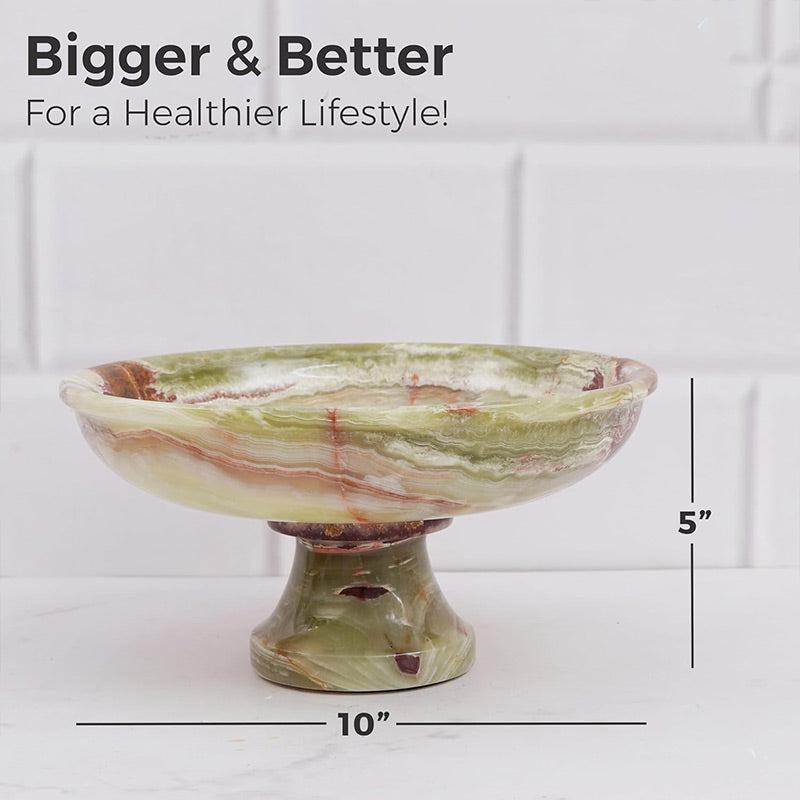 Pedestal Fruit Bowl - 25cm