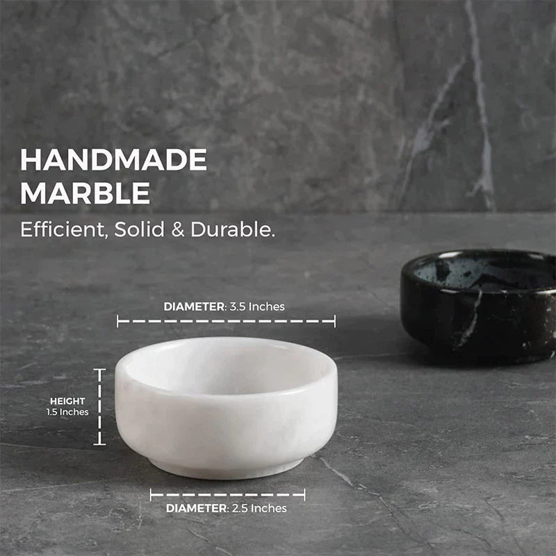 Marble Sauce Cups, Dipping Bowl Cup Set