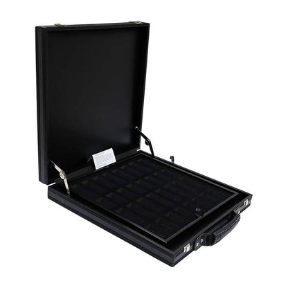 Staunton Chess Game Storage Box-Leather Material