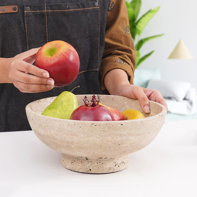 Pedestal Fruit Bowl - 25cm