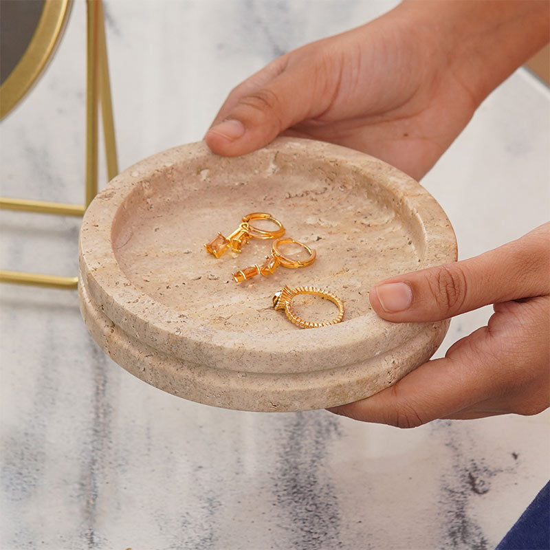 Round Jewellery Tray