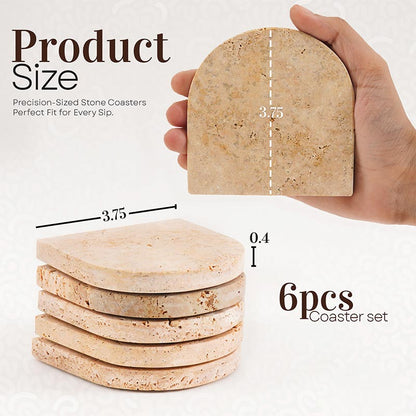 D Shape Coasters - Set of 6