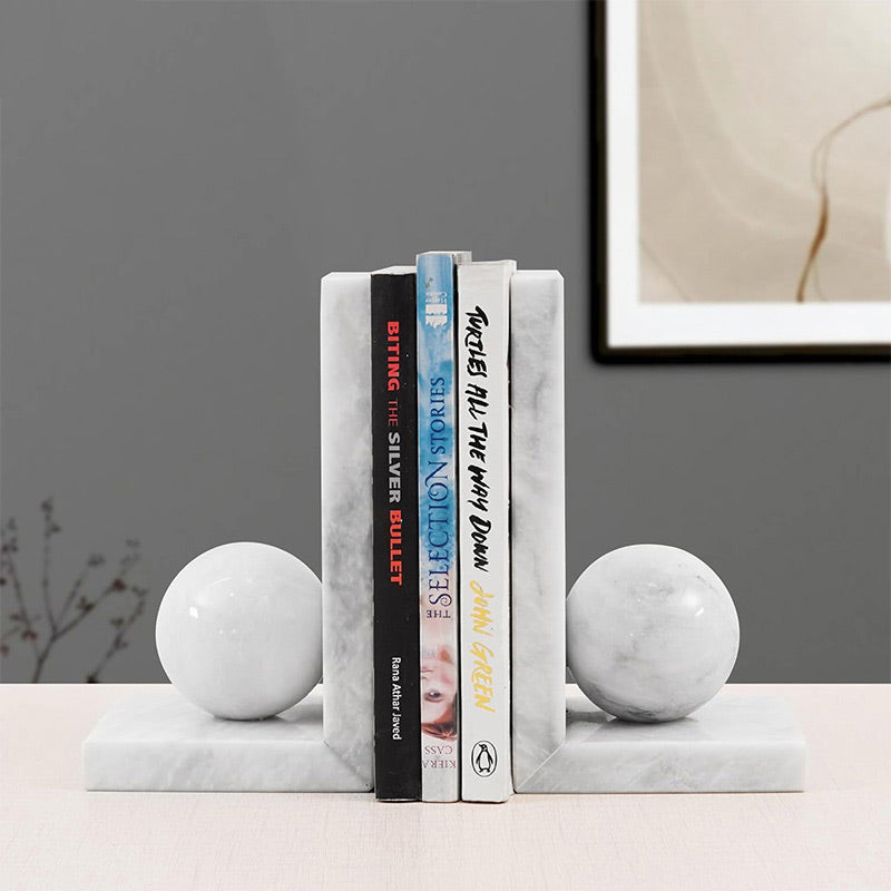 bookends, marble bookends, decorative bookends