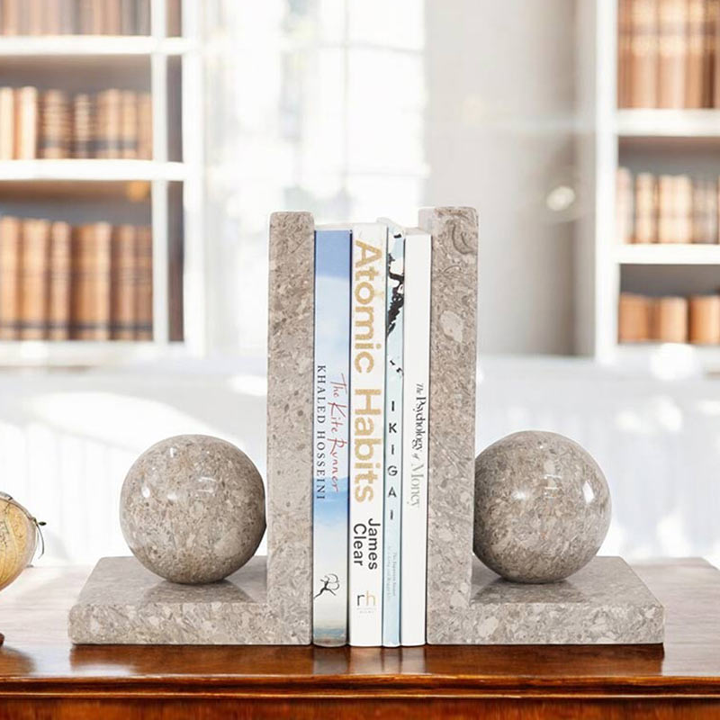 bookends, marble bookends, decorative bookends