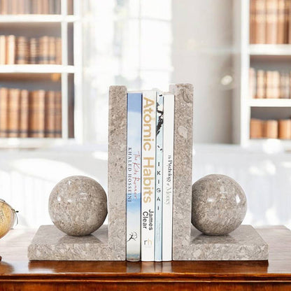 bookends, marble bookends, decorative bookends