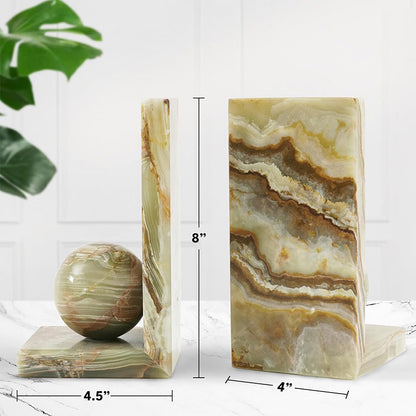 bookends, marble bookends, decorative bookends