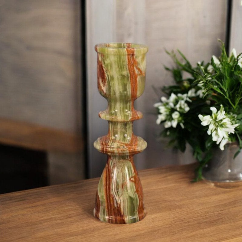 candle holder, marble candleholder, pillar candle holders