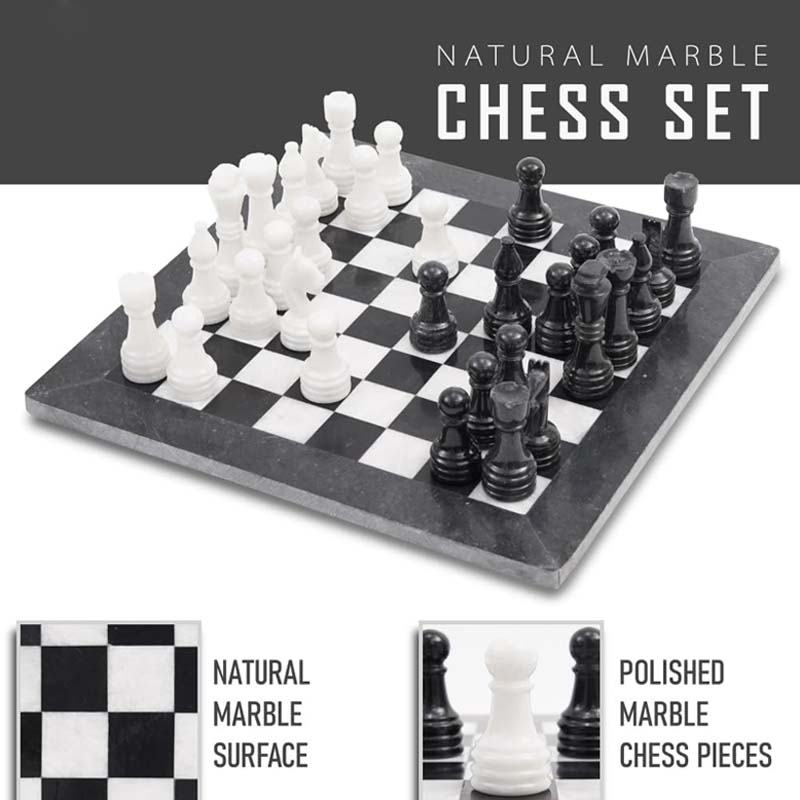 Chess board, chess set, marble chess set