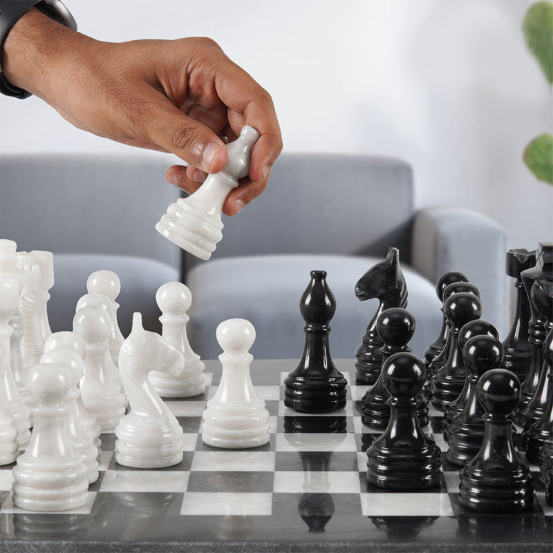 Chess board, chess set, marble chess set