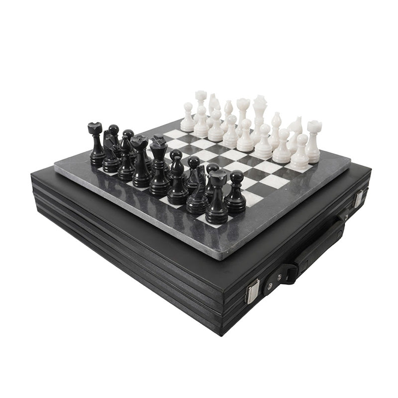 Chess board, chess set, marble chess set