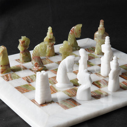 Chess board, chess set, marble chess set