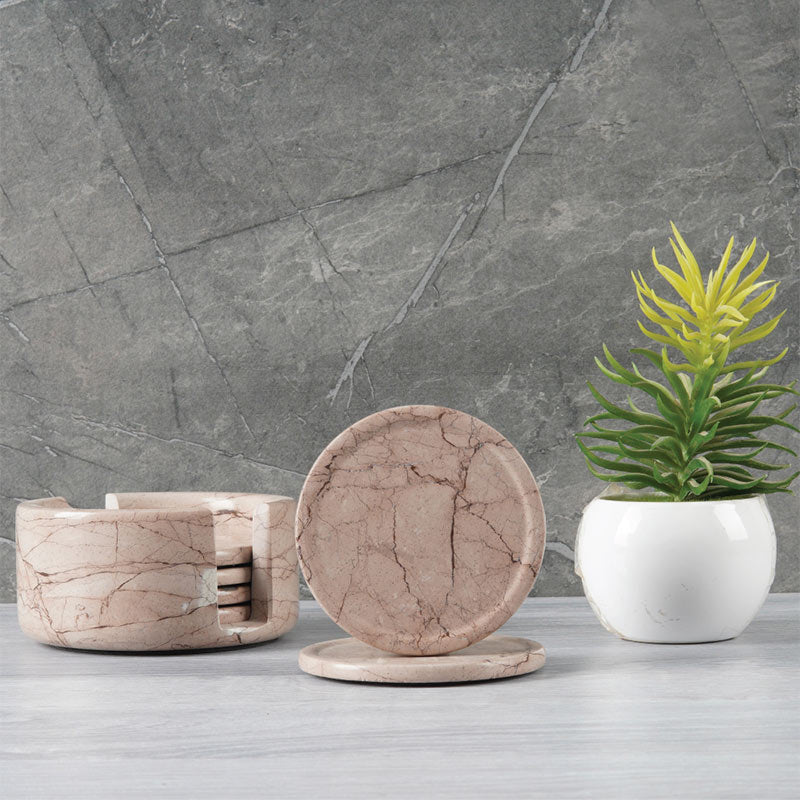 coasters - marble coaster set