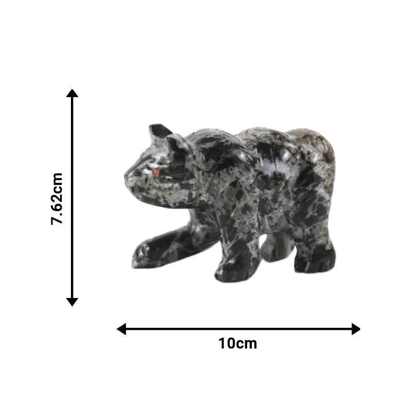 marble animal sculptures , bear statue