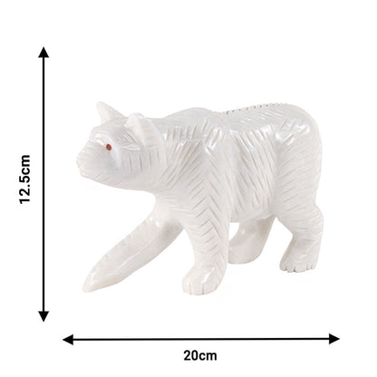 marble animal sculptures , bear statue 