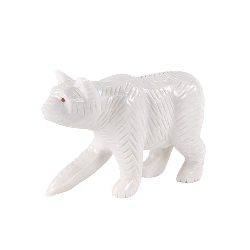 marble animal sculptures , bear statue 