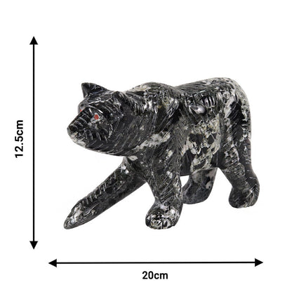 marble animal sculptures , bear statue 