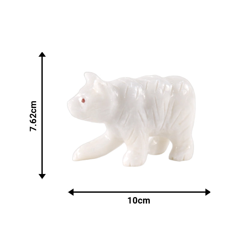 marble animal sculptures , bear statue 