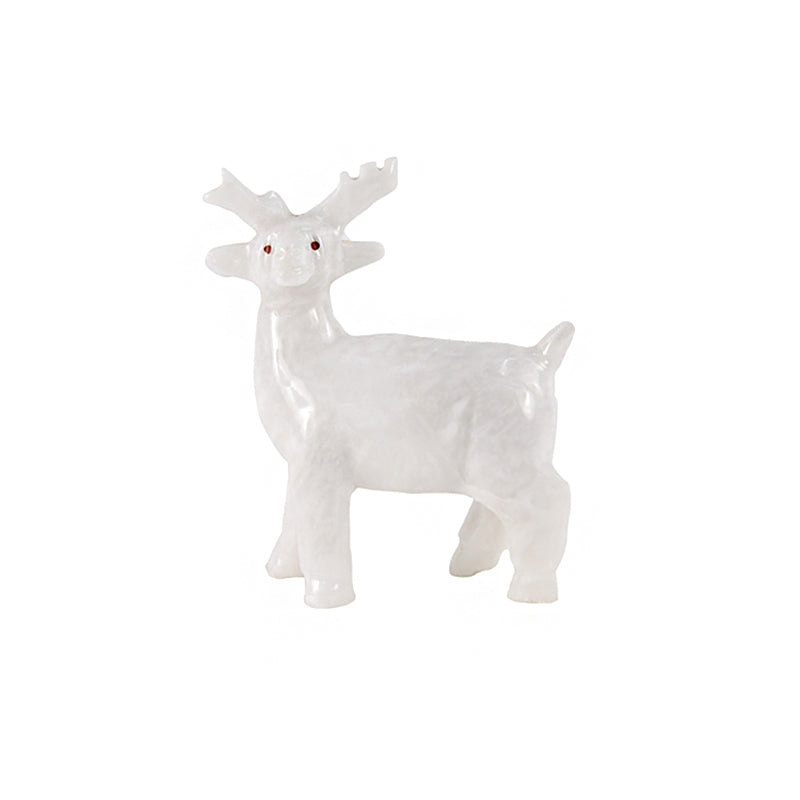 marble animal sculptures , deer statue