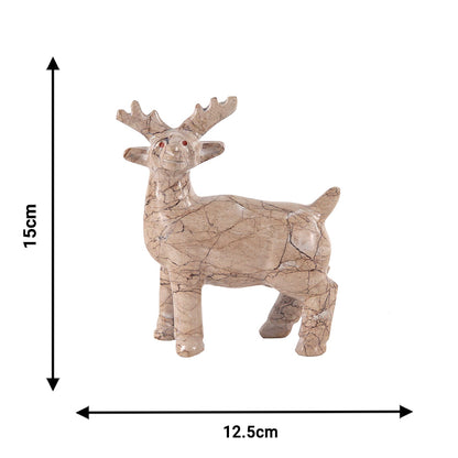 marble animal sculptures , deer statue