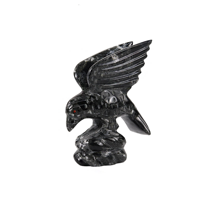 marble animal sculptures, eagle statue