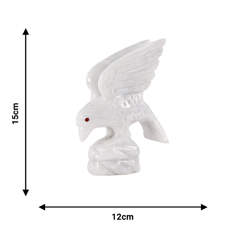 marble animal sculptures, eagle statue