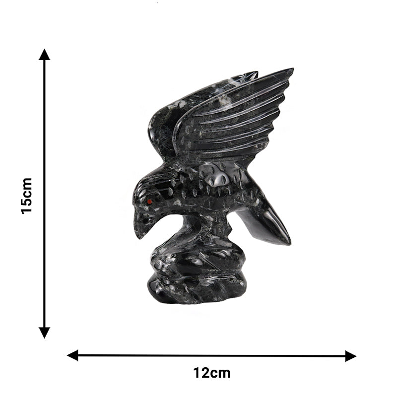 marble animal sculptures, eagle statue