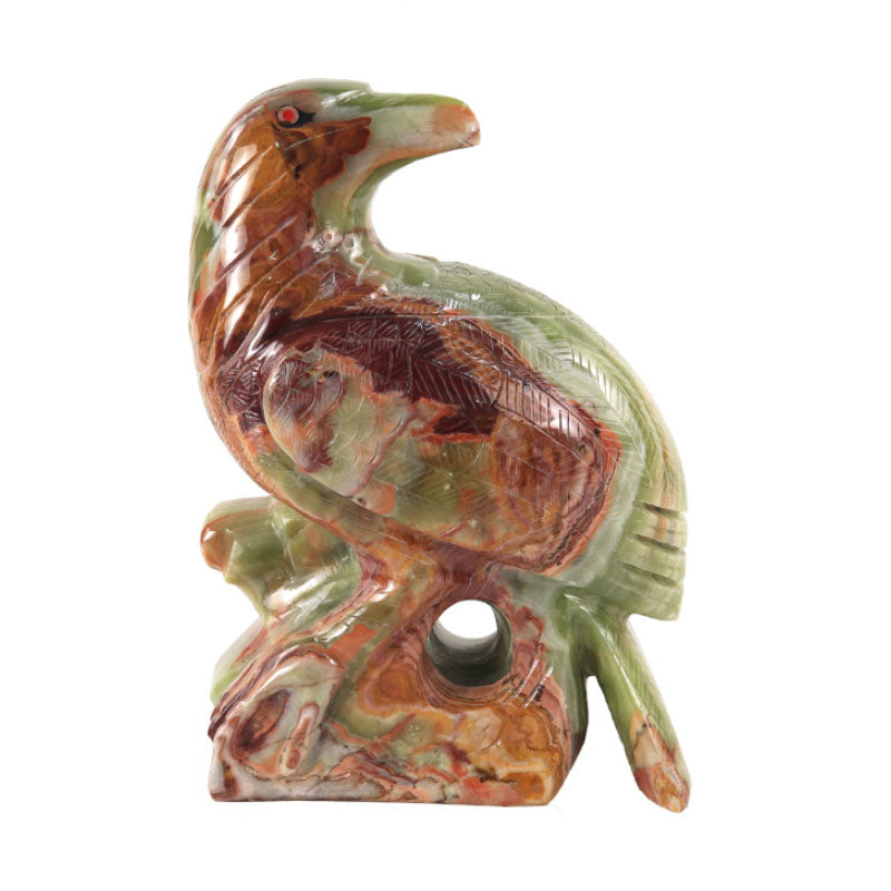 marble animal sculptures, eagle statue