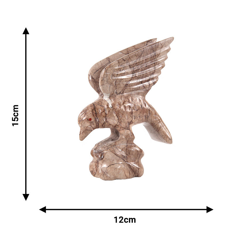 marble animal sculptures, eagle statue