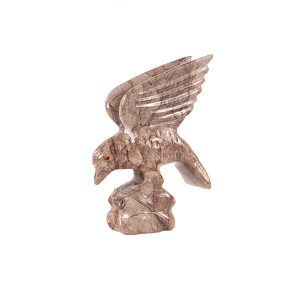 marble animal sculptures, eagle statue