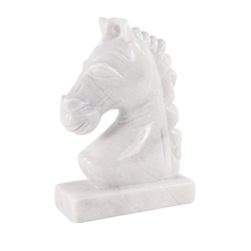 marble animal sculptures, horse statue