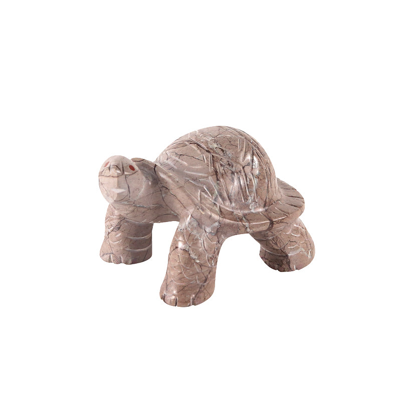 marble animal sculptures, turtle statue