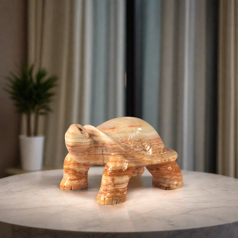 marble animal sculptures, turtle statue