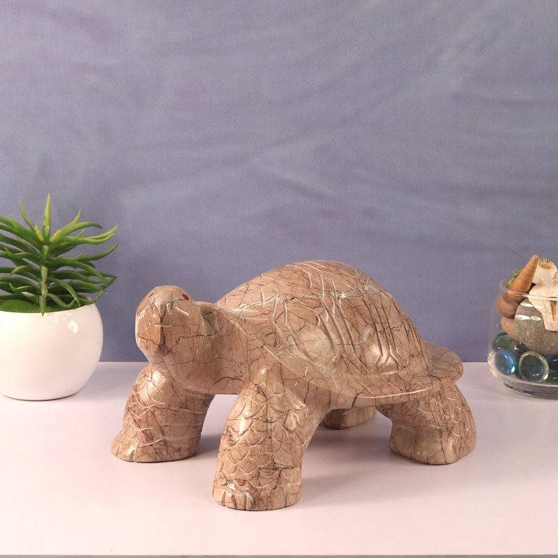 marble animal sculptures, turtle statue