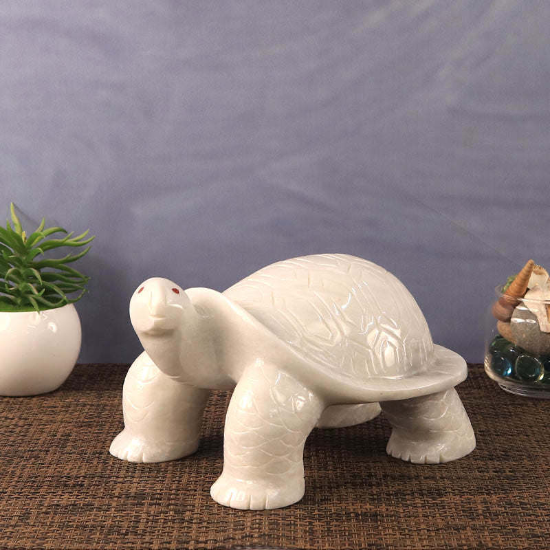 marble animal sculptures, turtle statue