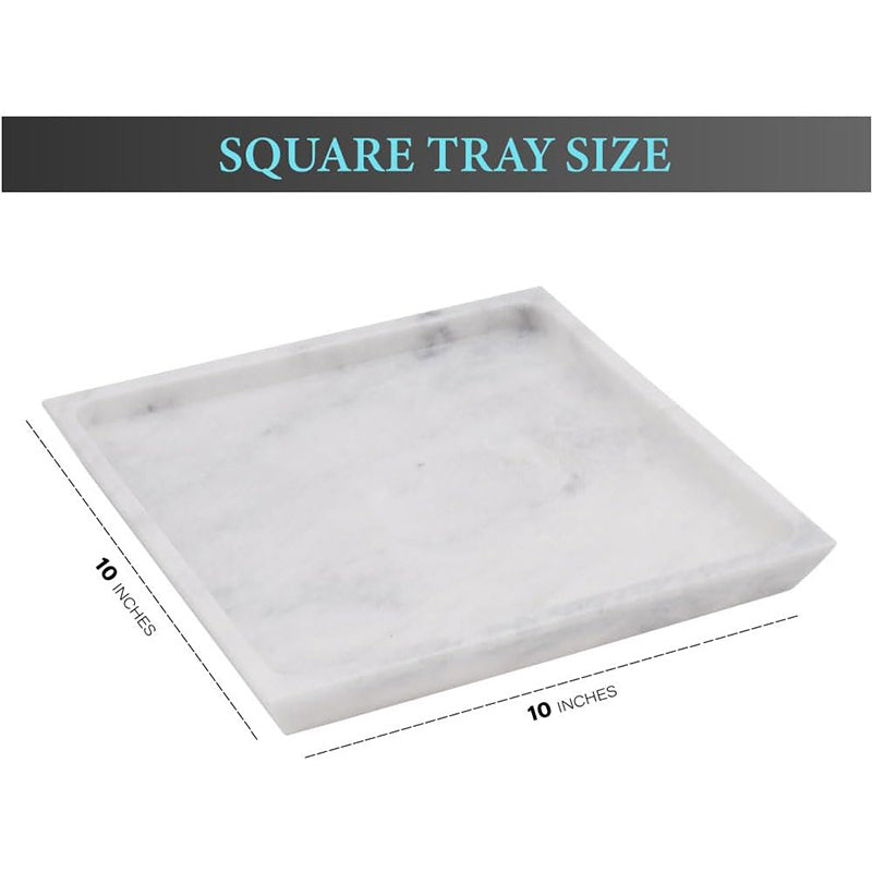 marble serving tray, bathroom tray, coffee table tray, decorative tray