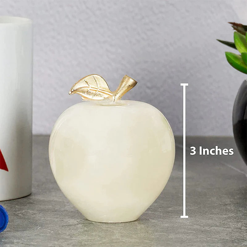 Paperweight, Apple, home décor, Table Décor